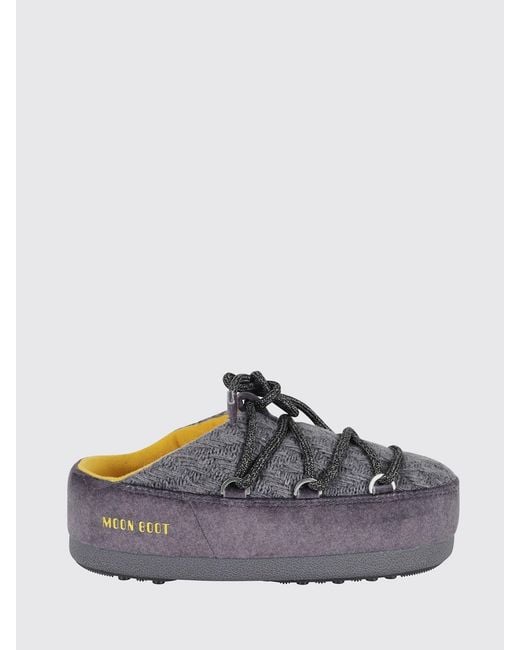 Moon Boot Gray Boots