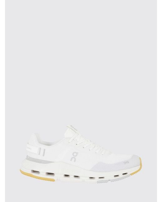 On Shoes White Cloudnova Form 2 Mesh Sneakers On for men