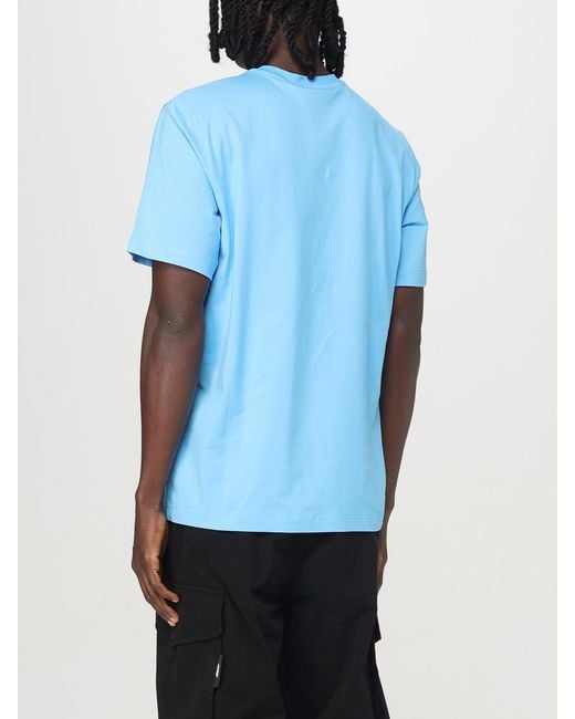 MSGM Blue T-Shirt for men