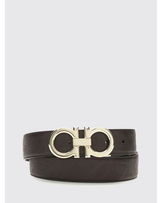 Ferragamo Multicolor Reversible Gancini Belt for men