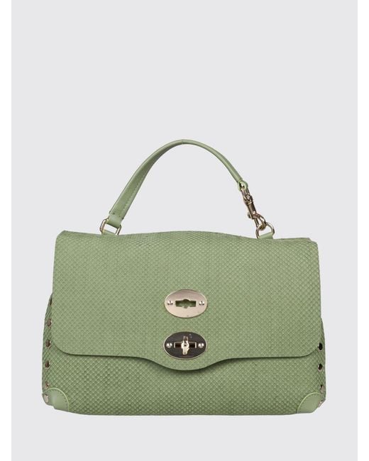 Zanellato Green Postina Small Handbag