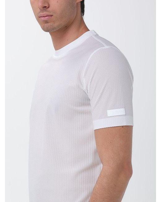 Heskimo White Nylon T-Shirt for men