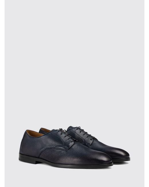 Doucal's White Brogue Shoes for men