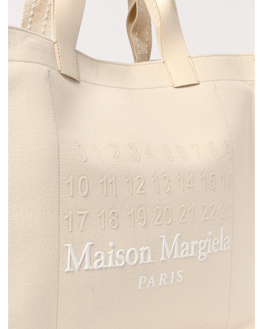 Borsa Numeric Cabas di Maison Margiela in Natural