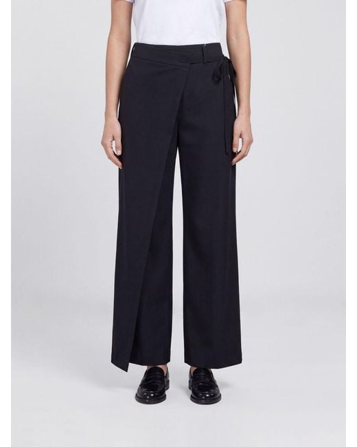 MM6 by Maison Margiela Blue Trousers