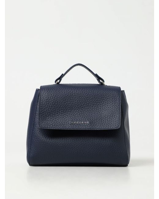 Orciani Blue Handbag
