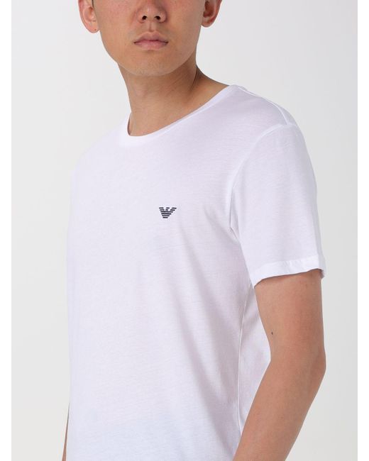 Emporio Armani T-shirt in White für Herren