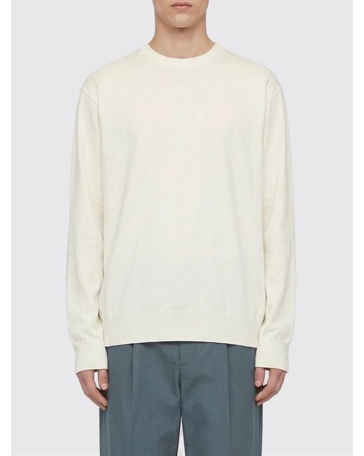 Jil Sander White Basic Cotton T-Shirt for men