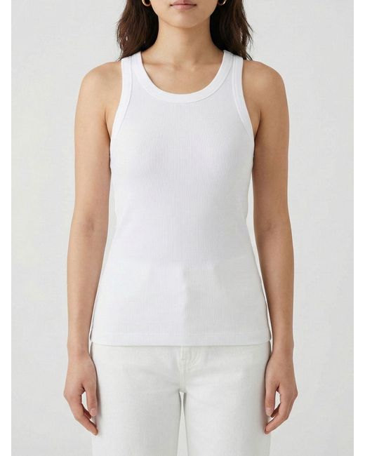 Top Basic di Vince in White