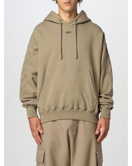 Off-White c/o Virgil Abloh Natural Sweatshirt for men