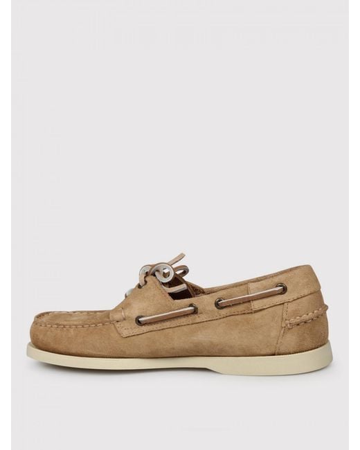 Sebago Natural Portland Suede Loafer for men