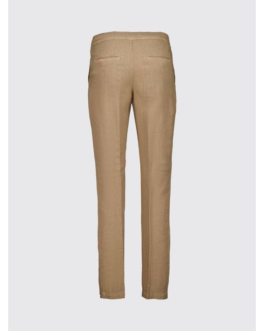 120% Lino Natural Pants for men