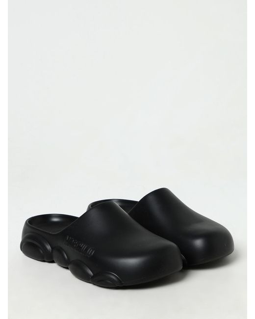 Moschino Couture Black Sandals for men