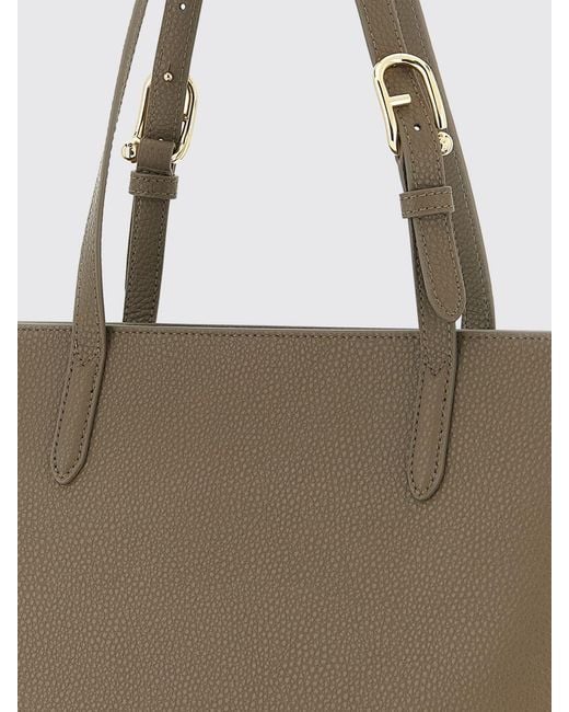 Furla Gray Shoulder Bag