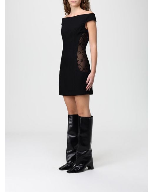 MARINE SERRE Black Dress