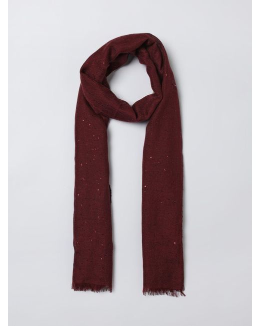 Brunello Cucinelli Purple Scarf