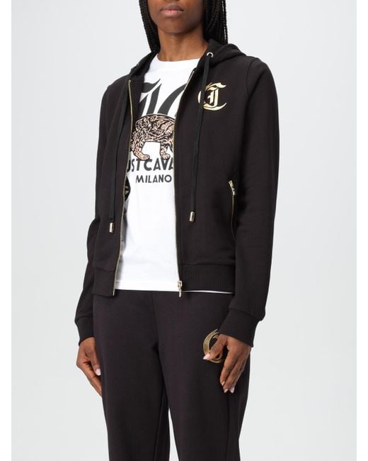 Just Cavalli Black Sweatshirt
