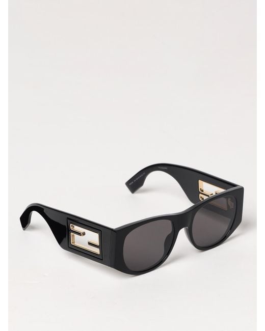 Occhiali Da Sole Donna di Fendi in Black