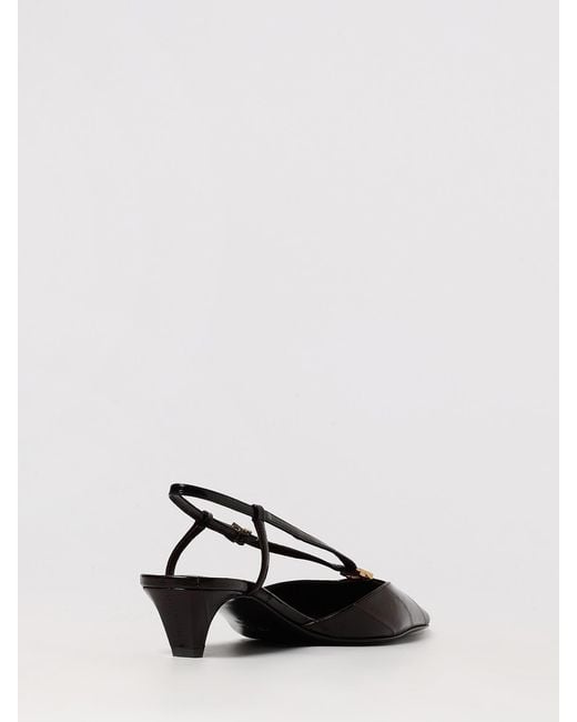 Fendi White Flat Sandals