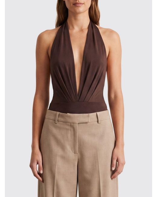 ANDAMANE Brown Bodysuit