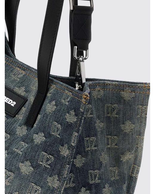 DSquared² Gray Bag for men