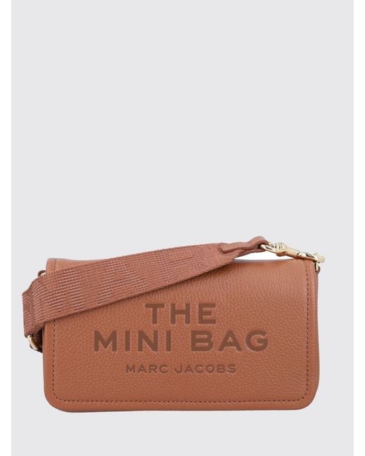 Marc Jacobs Brown Mini Grained Leather Bag