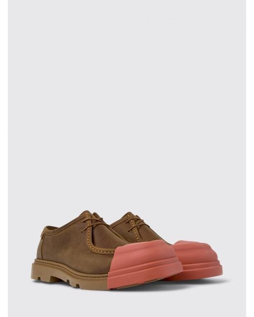 Camper Brown Junction Recycled Leather Derby for men