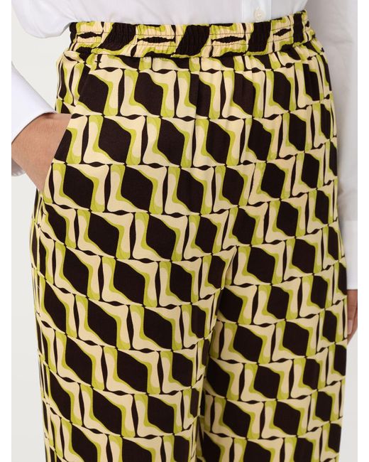 Pantalone Donna di MSGM in Metallic