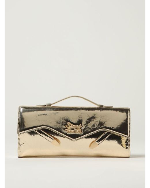 Sac Porté Épaule Femme Secret Pon-pon en coloris Natural