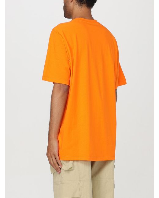 MSGM Orange T-shirt for men