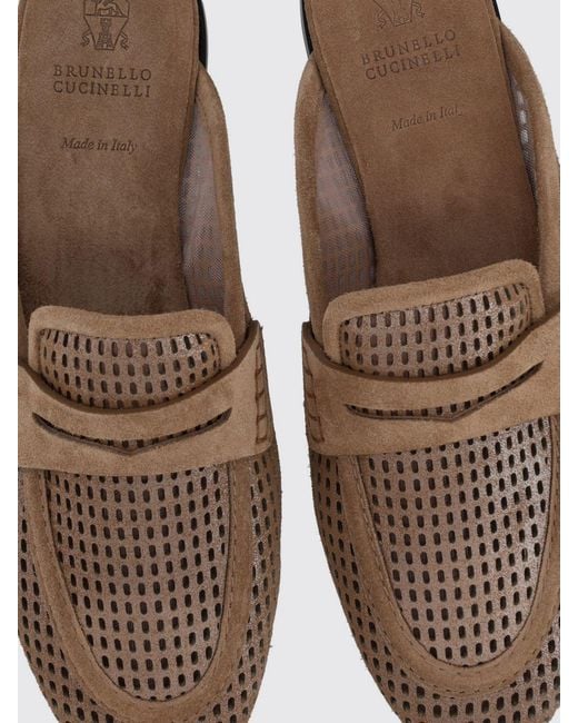 Brunello Cucinelli Brown Heeled Sandal