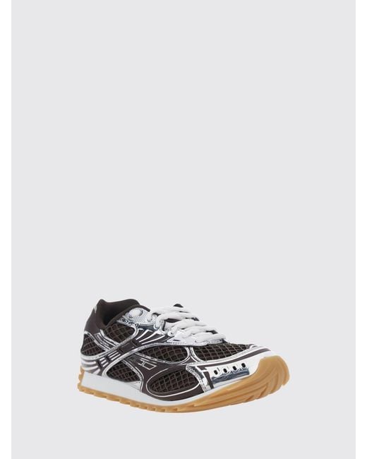 Bottega Veneta White Orbit Technical Mesh Sneakers
