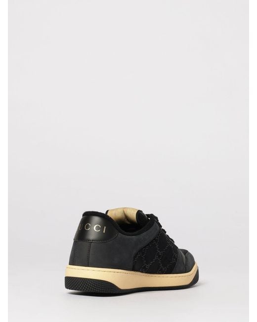 Gucci Black Screener Sneakers