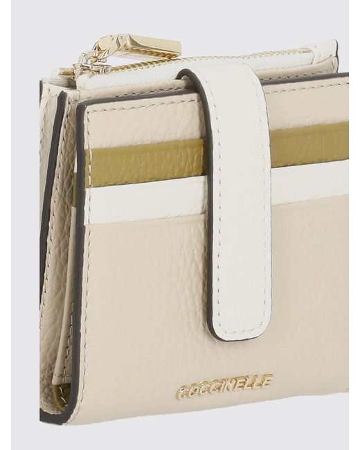Coccinelle Natural Grained Leather Wallet