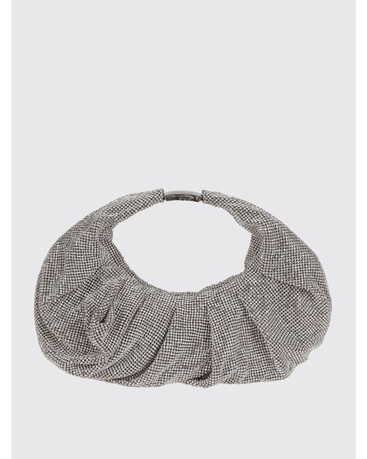 Sac Porté Épaule Femme Benedetta Bruzziches en coloris Gray