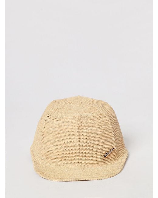 Borsalino Natural Timothee Raffia Crochet Hat for men