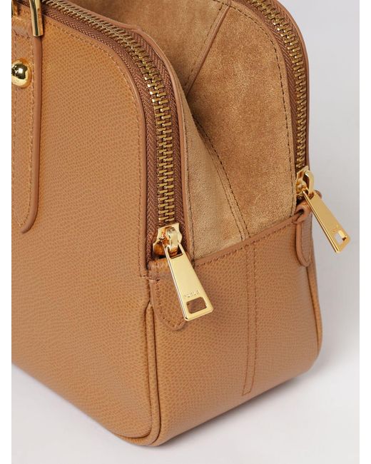 Furla Natural Giulia Boston Medium Shoulder Bag