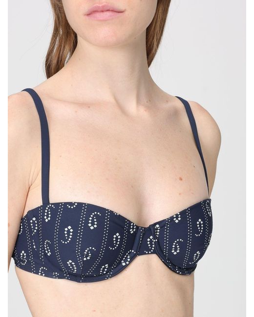 Tory Burch Blue Bikini Swimsuit