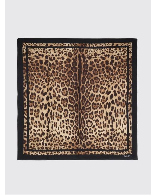 Dolce & Gabbana Metallic Dolce &Amp Gabbana Scarf