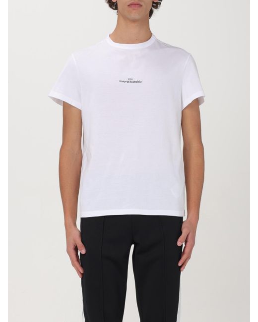 T-Shirt Homme Maison Margiela pour homme en coloris White
