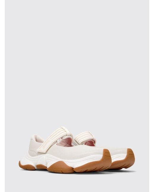 Camper White Karst 2 Leather Sneakers
