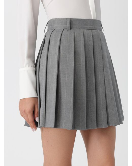 Falda Mujer Mar De Margaritas de color Gray