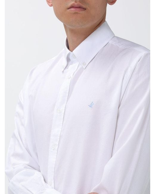 Camicia di Brooksfield in White da Uomo
