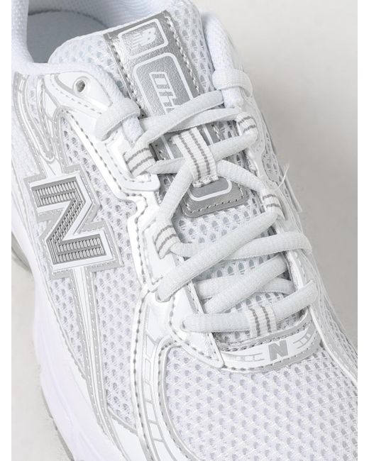 New Balance White 740 Sneakers