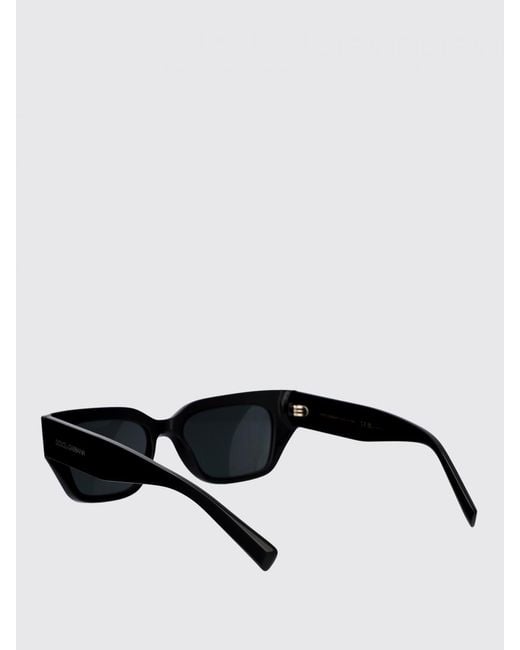 Dolce & Gabbana Black Cat Eye Sunglasses
