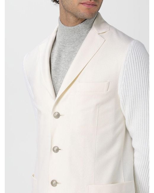 Blazer Homme Eleventy pour homme en coloris White