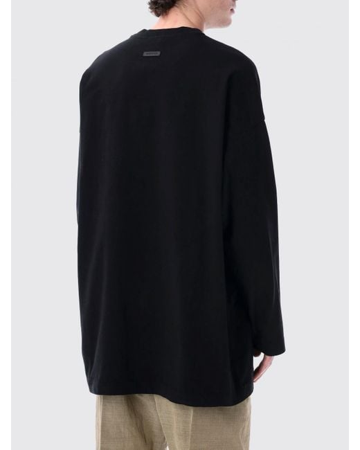 Fear Of God Black T-Shirt for men