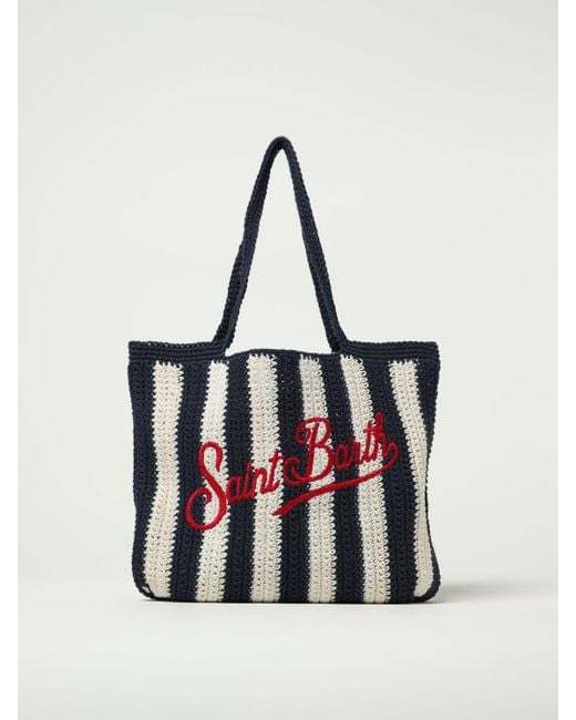 Sac Porté Épaule Femme Mc2 Saint Barth en coloris White