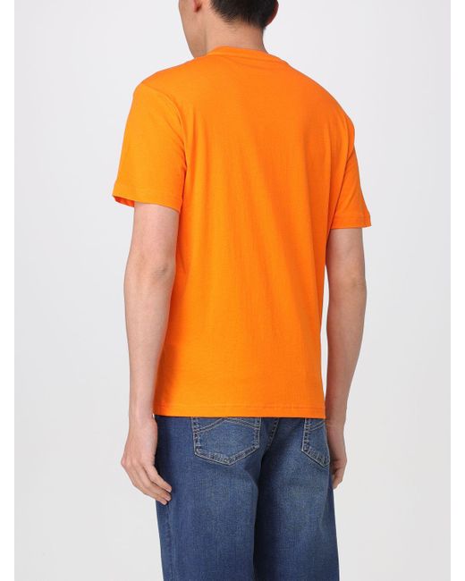 Camiseta EA7 de hombre de color Orange