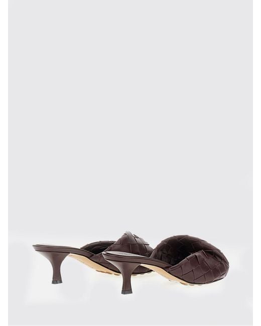 Bottega Veneta Black Heeled Sandal